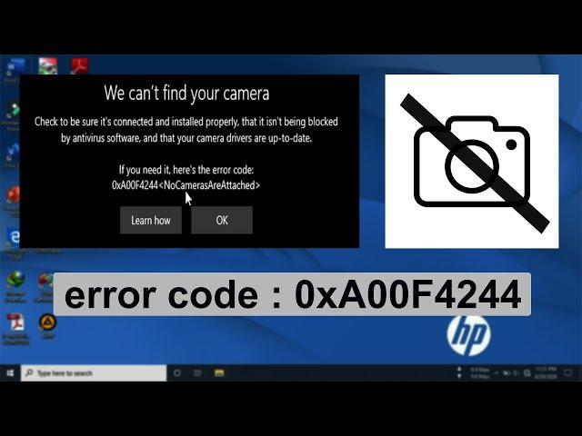 Tips Mengatasi Webcam dan Camera Tidak Berfungsi di Windows 10 error code (0xA00F4244) - Part 1