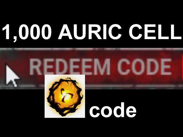 Dead by Daylight: FREE 1,000 AURIC CELL CODE (DBD)