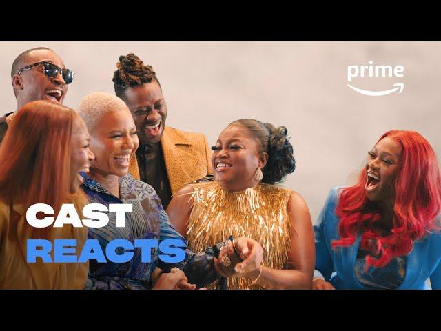 SHE MUST BE OBEYED - Cast Reacts: SHE removes her wig | Prime Video Naija