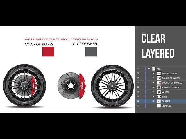 Vector wheel + Vector brakes (Designers Pack)