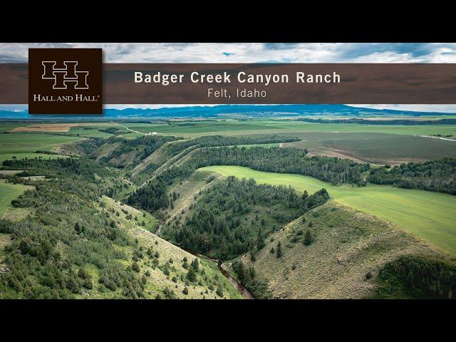 Idaho Ranch For Sale - Badger Creek Canyon Ranch