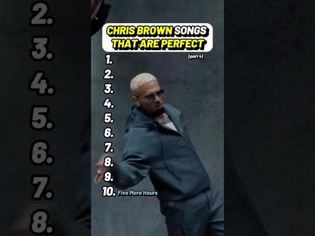 Have you ever wondered which Chris Brown songs are absolute fire for any vibe?
