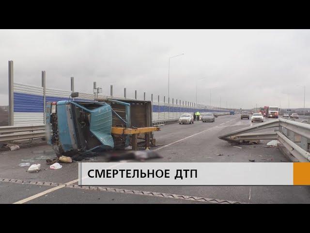 Смертельное ДТП на трассе М-7 стало причиной транспортного затора.