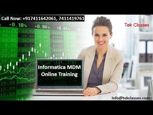 Informatica MDM Tutorial for Beginner | Informatica MDM Training