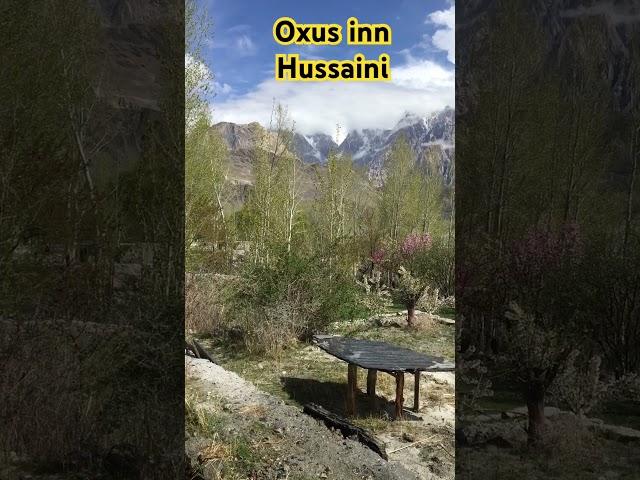 Beautiful view from OXUS INN Hunza | Hunza valley #hunzavalley #gilgitbaltistan #north