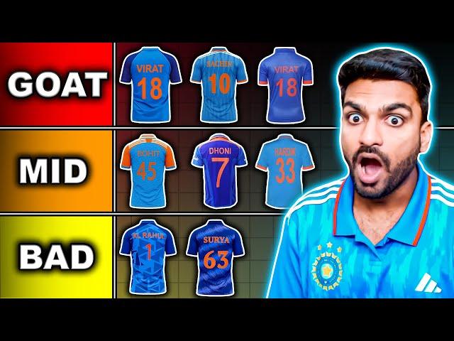 I made IND's WC Jerseys TIER List (1975-2023)
