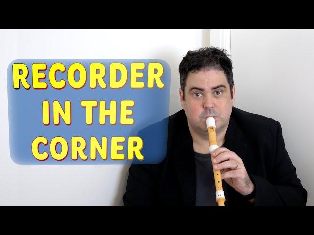 Recorder in the Corner, by Richard Lindesay 