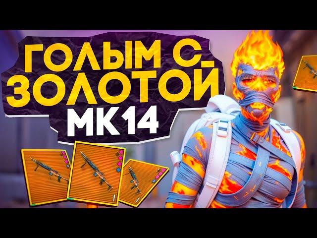 ГОЛЫМ С ЗОЛОТОЙ МК14 КОБРА?! В НОВОМ METRO ROYALE / PUBG MOBILE / МЕТРО РОЯЛЬ