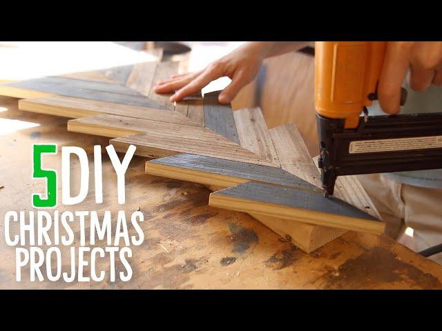 Using Scrap Wood To Make Christmas Decor