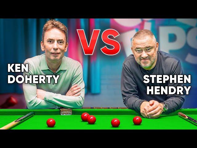 Ken Doherty VS Stephen Hendry In A High Stakes Money Match!
