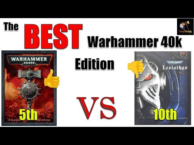 Was This The BEST Edition Of Warhammer 40k? - 5th Edition Vs 10th Edition Comparison