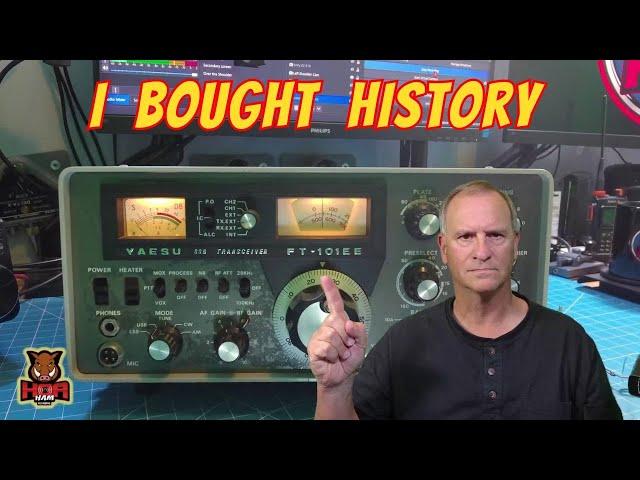 Follow the Restoration Journey of my Yaesu FT-101EE - First Look at the Piece of History I Purchased