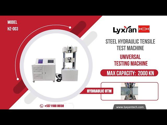 Steel Hydraulic tensile Tester HZ-003