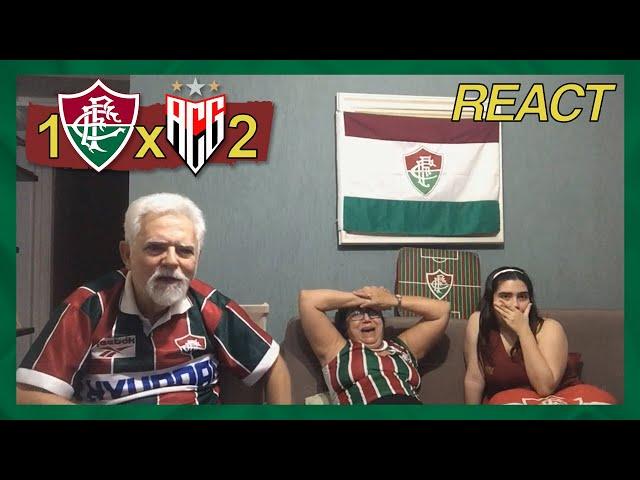 FAMÍLIA TRICOLOR REAGE A 1 FLUMINENSE X 2 ATLÉTICO GO - CAMPEONATO BRASILEIRO 2024