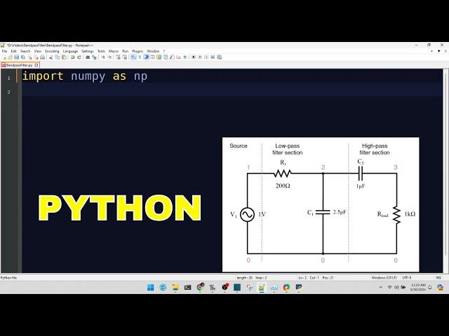 Bandpassfilter Signalverarbeitung