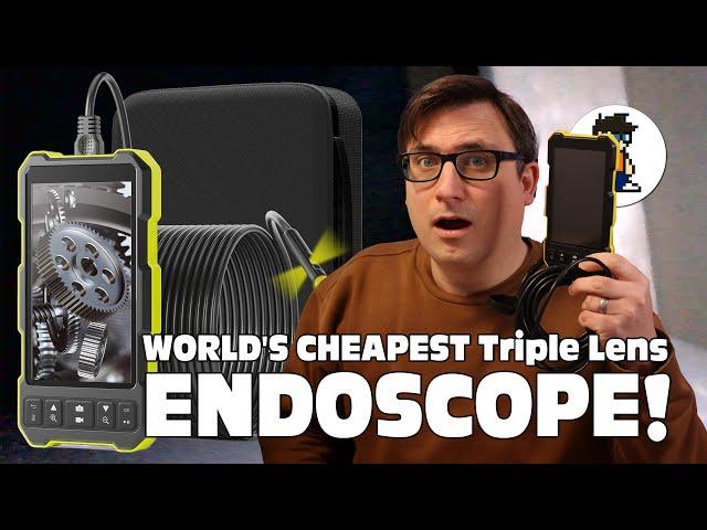 The CHEAPEST TRIPLE CAMERA Endoscope / Borescope on Amazon