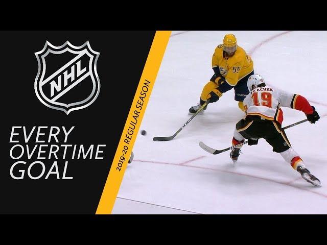 NHL: EVERY OT Winner from the 2019-20 Reg. Season (as of March 11th)