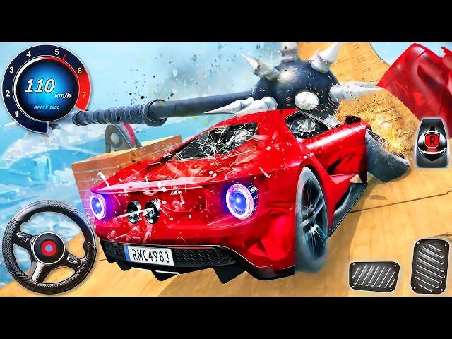 GT Ramp Car Stunts Racing Simulator - Extreme Car Crash Beam Derby 3D - Android GamePlay