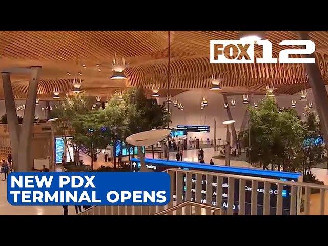 New PDX terminal opens after 3 years