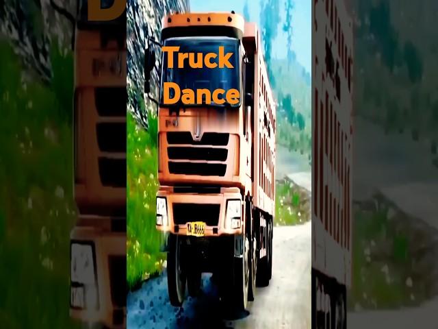 TRUCK DANCE car  Oleng truck lucu truck joget truck orange part 0111