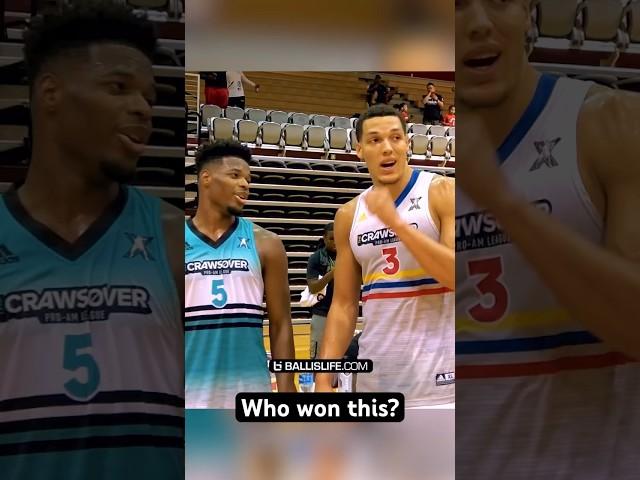 Aaron Gordon UNSEEN Dunk Contest vs Dennis Smith Jr