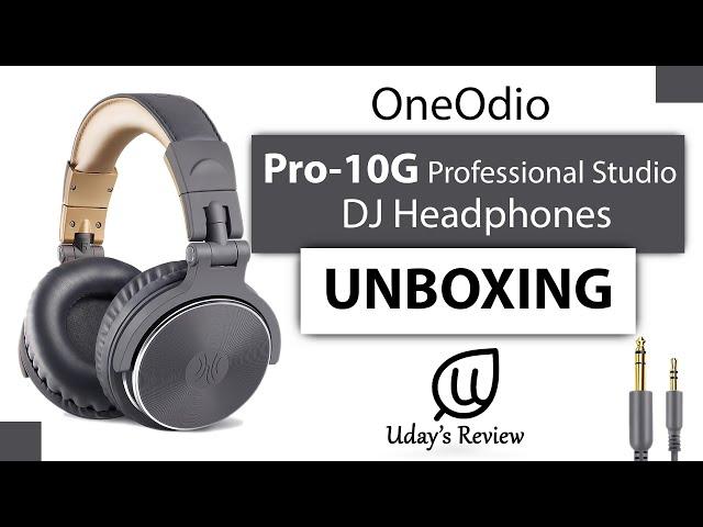 Oneodio pro 10 DJ Professional Headphones - Unboxing & Review | #Udaysreview