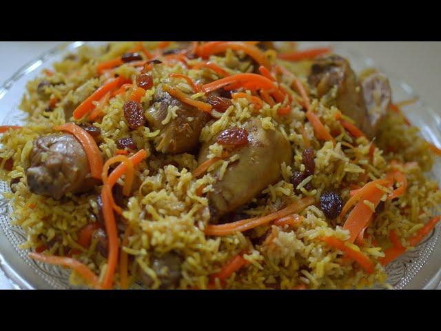 Delicious Uzbek Pilaf Recipe | Uzbaki Kabuli Pulao