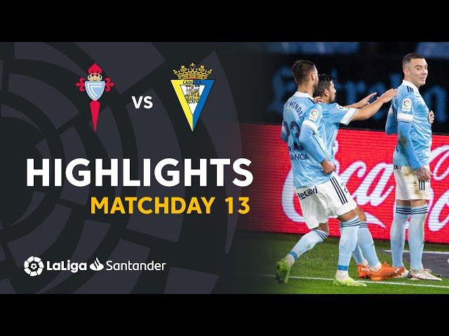 Highlights RC Celta vs Cádiz CF (4-0)