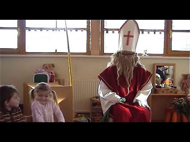 Nikolaus ist da - gespielter Spruch bei den MINIS - Kinderkrippe KITA Bad Waltersdorf