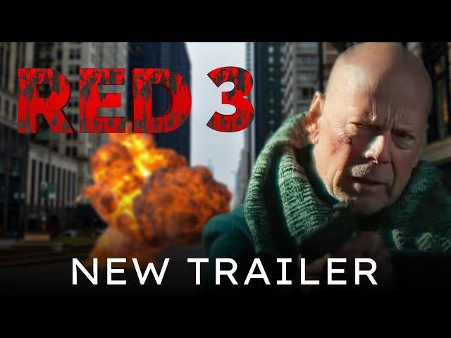 RED 3 Trailer (2024) Bruce Willis, Helen Mirren, John Malkovich | Action Comedy | Fan Made 2