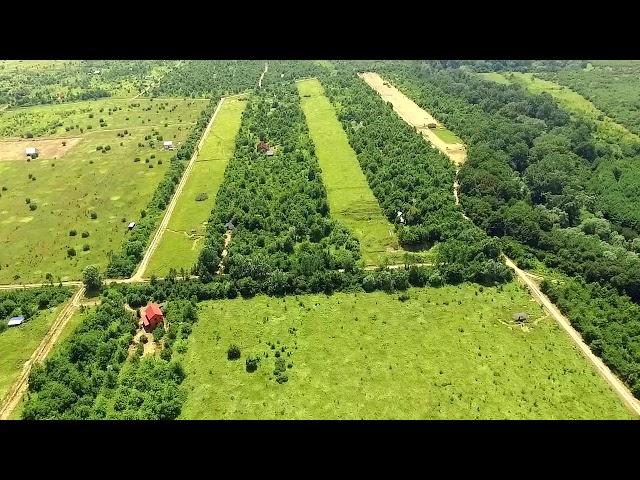 Поселение родовых поместий "Сказочный край" с воздуха