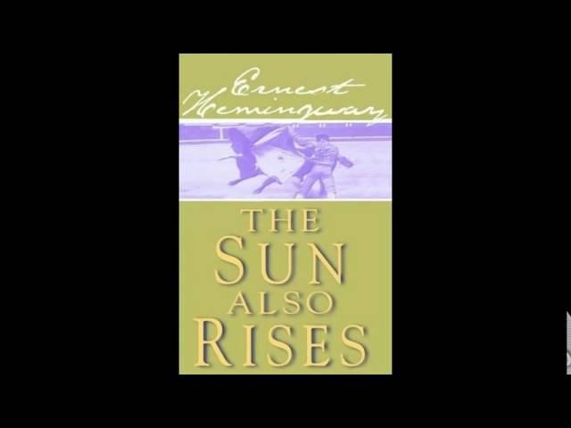 English Audio Book   The Sun Also Rises by Ernest Hemingway - Natural voice