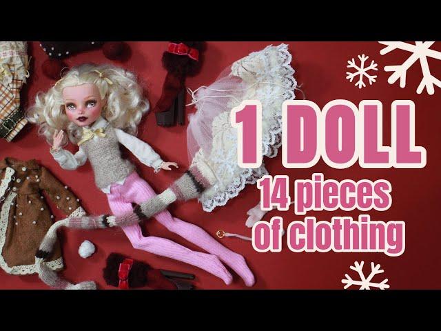 Let's BUNDLE UP! Winter lolita doll | World Pastries Valentine's Collab