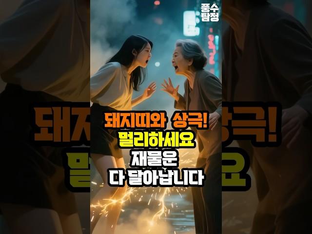 돼지띠라면 절대 가까이하면 안 되는 띠 3가지 (2025 운세 궁합 주의!)