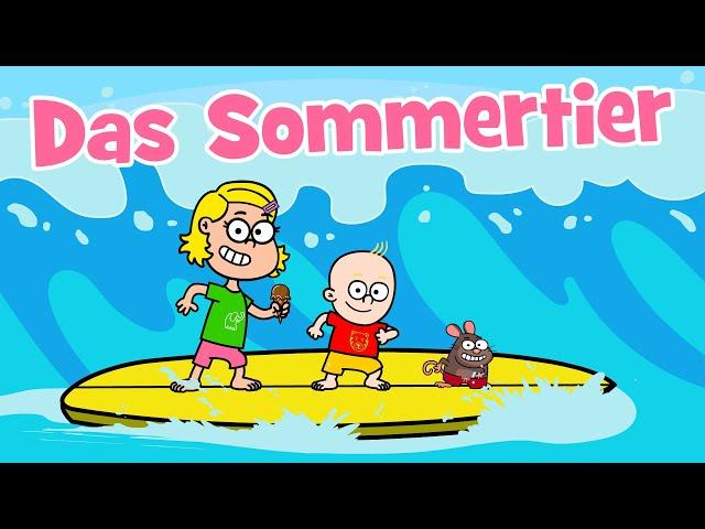  Kinderlied Sommer Ferien Urlaub – Das Sommertier | Tierlieder  | Hurra Kinderlieder