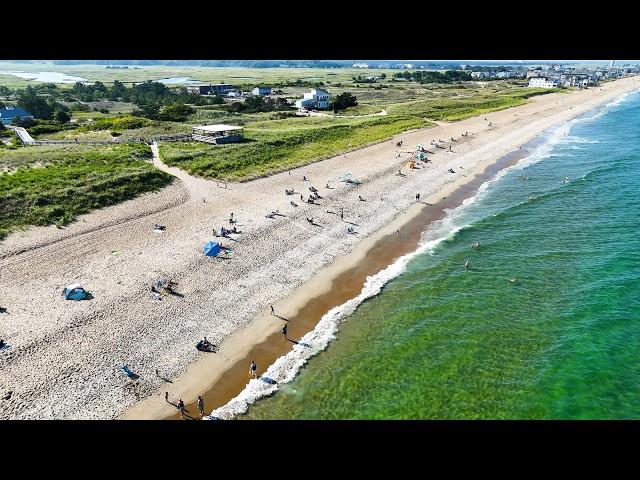 DJI Mini 4 Pro Test Flight Over Salisbury Beach, Massachusetts - Beautiful Sunny Day