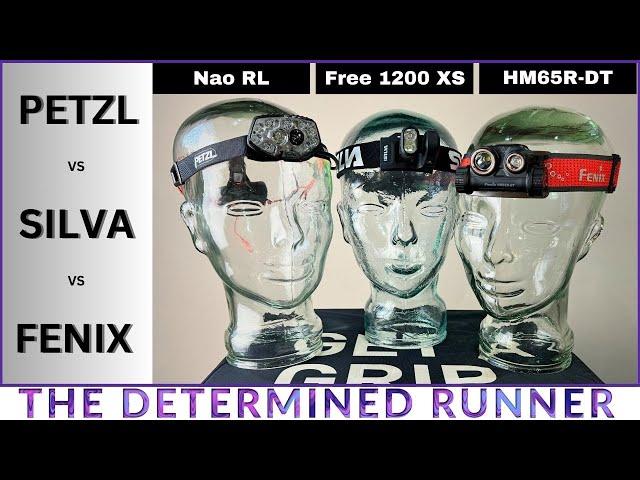 Headtorches Compared - Petzl Nao RL, Silva Free 1200 XS, Fenix HM65R-DT