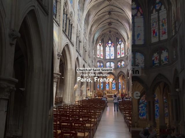 Church of Saint Severin, Paris, France 2024 ~ what it’s like #sacredplaces #sacredsites