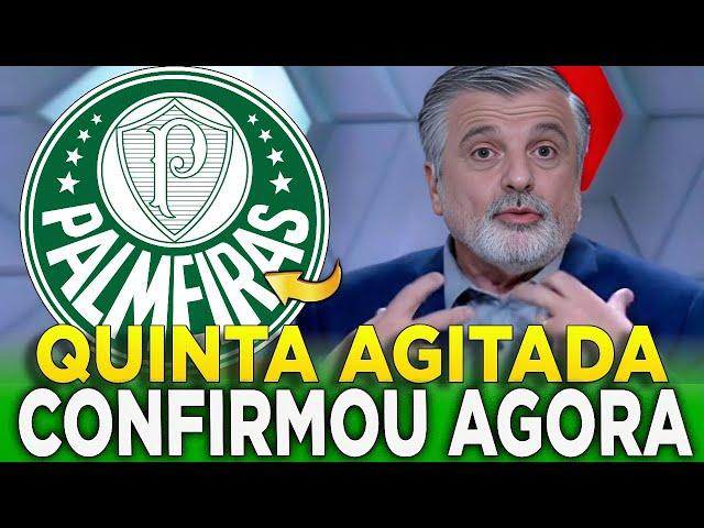  EXPLODIU NESTA NOITE! INFORMAÇÕES DO PALMEIRAS! ÚLTIMAS NOTÍCIAS DO PALMEIRAS!