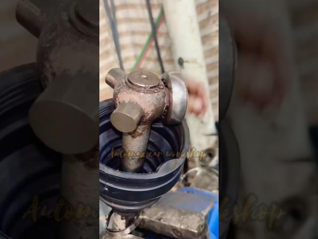 CV axial shaft repairing  #mechanic #shorts