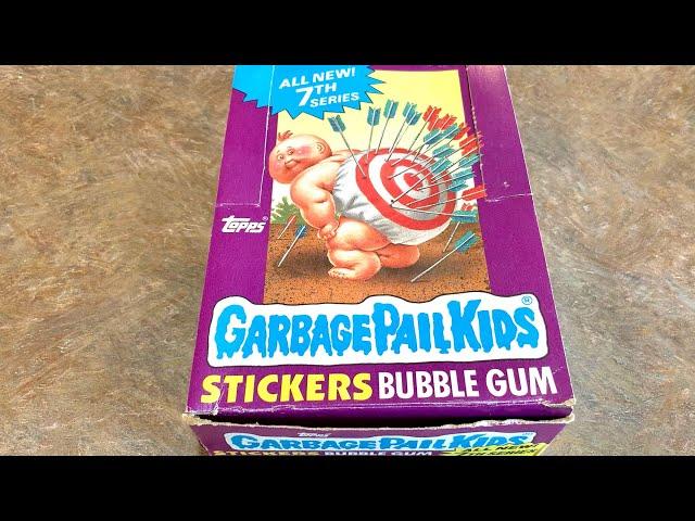 1987 GARBAGE PAIL KIDS ORIGINAL 7th SERIES BOX OPENING! GPK OS7