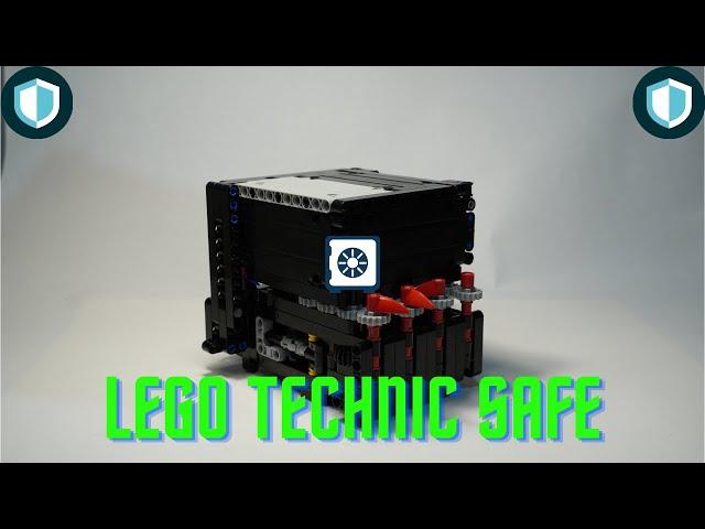 Working LEGO Technic Combination Safe