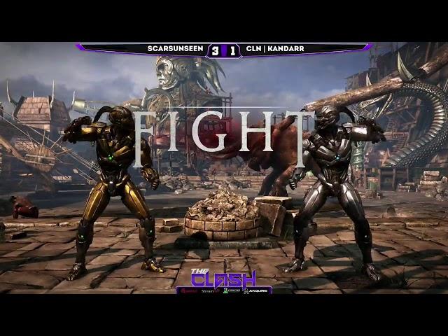 MKX - ScarsUnseen (Cyrax) Vs Kandarr (Cyber Sub-Zero) - The Clash