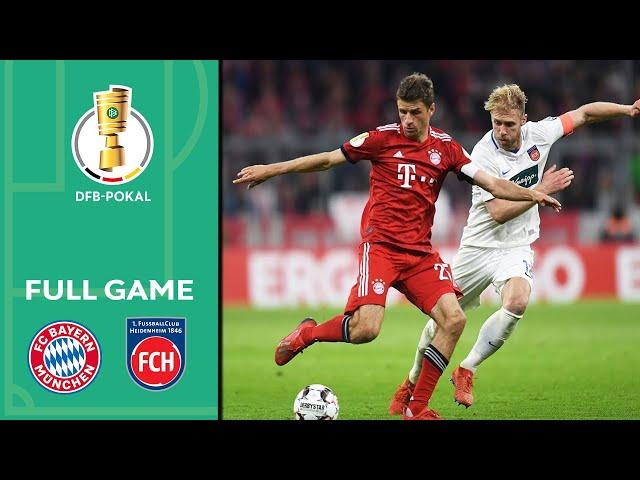 FC Bayern Munich vs. 1. FC Heidenheim 5-4 | Full Game | DFB-Pokal 2018/19 | Quarter Final