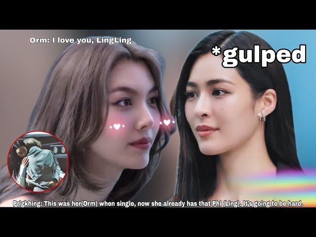 (LingOrm) LING GAY PANIC WHEN ORM TEASING HER FOR A KISS?| Orm hugging Ling and blushed hard