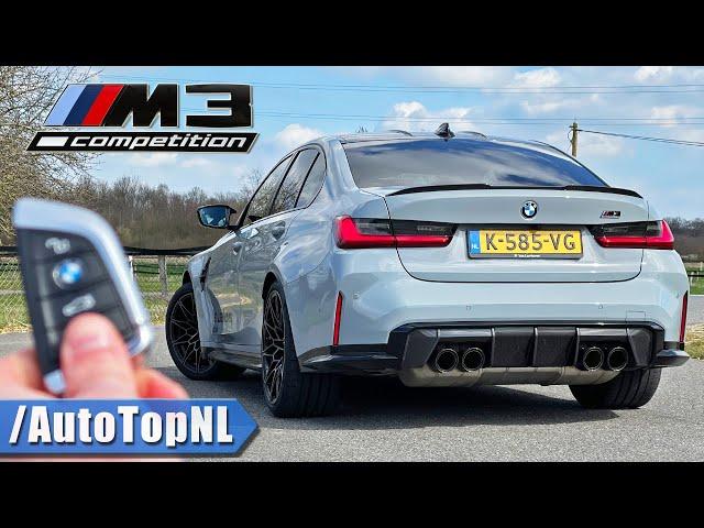 BMW M3 G80 Competition REVIEW on AUTOBAHN by AutoTopNL