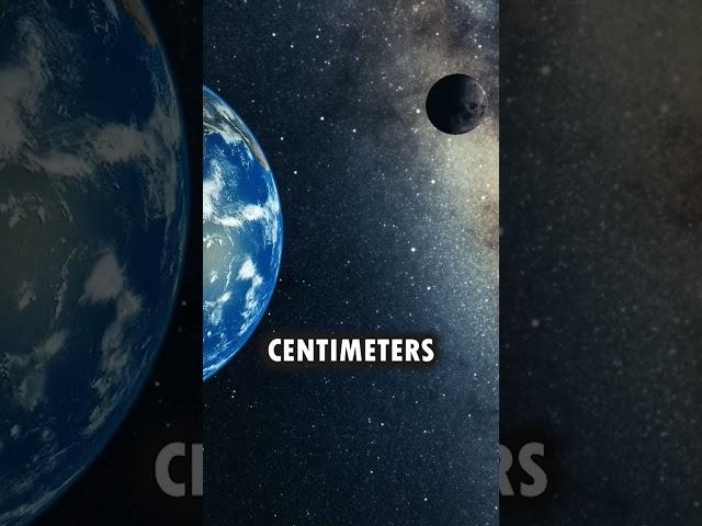 The Moon is drifting Away from Earth 
