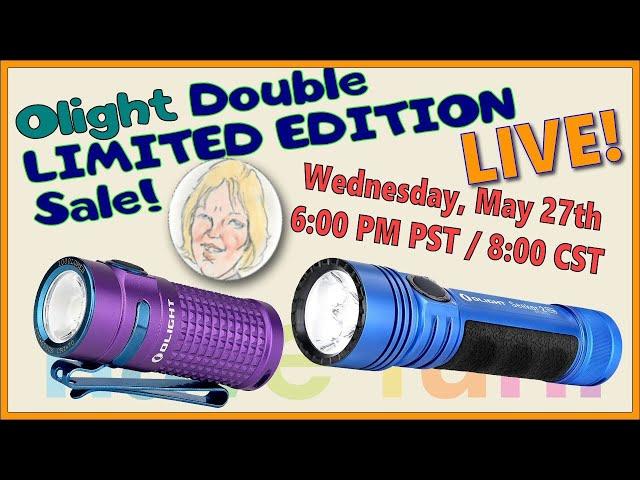 Olight DOUBLE Limited Edition Sale PLUS!