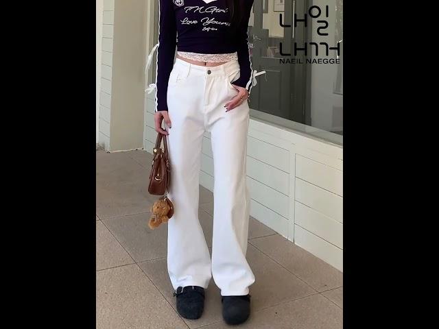내일내꺼 스트레이트 데님 팬츠 NZK86961