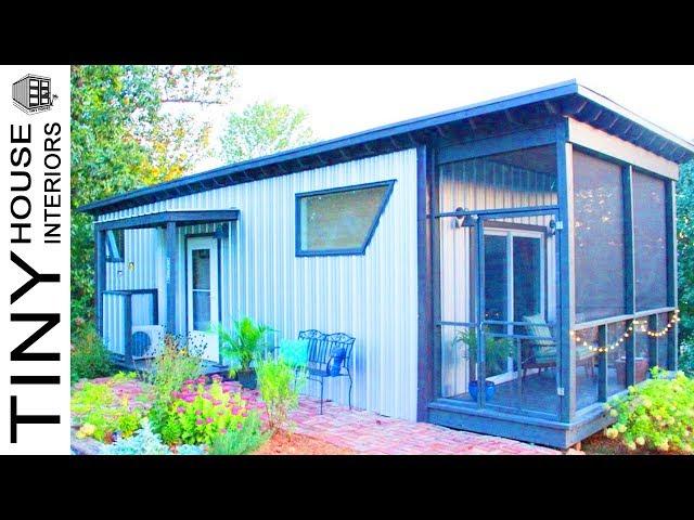 Stunning 360 Sq. Ft. Bitty Tiny House on a Foundation | Tiny House Interiors